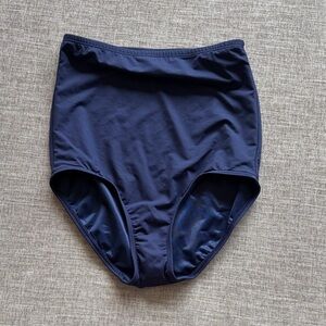 Lands' End Women's Navy Bikini Bottom